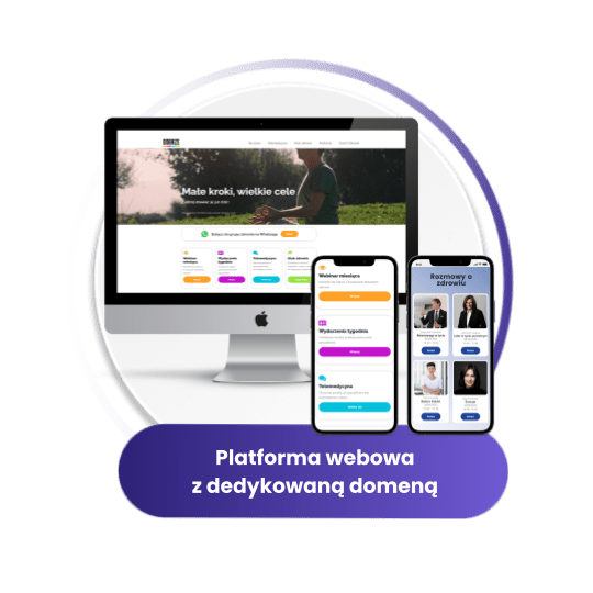 Platforma webowa z dedykowaną domeną 